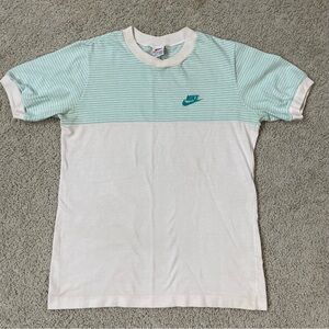 RARE! Men's VINTAGE 70's NIKE Orange Tag SHORT SLEEVE Athletic SHIRT  M